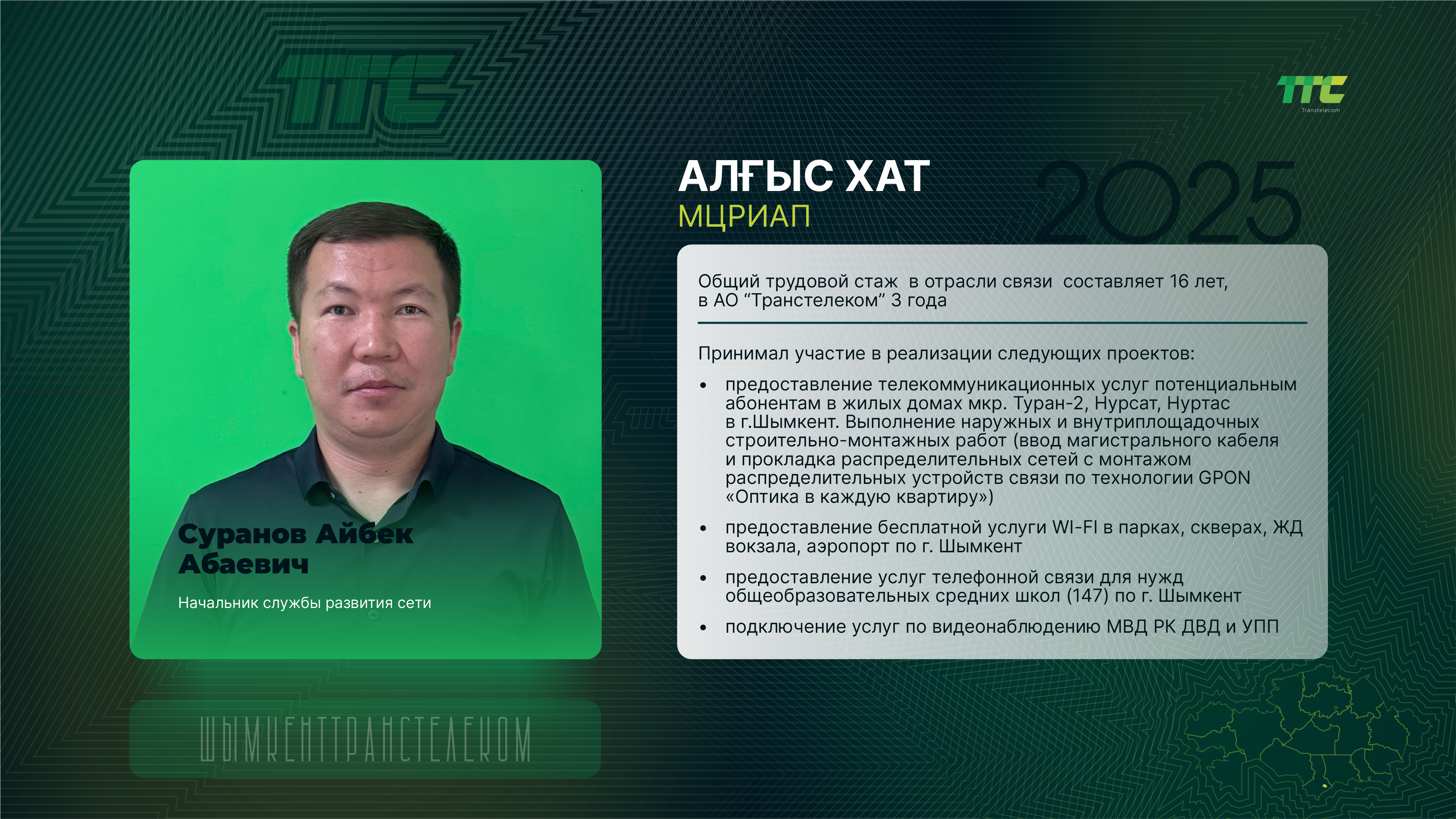 Суранов Айбек Абаевич 